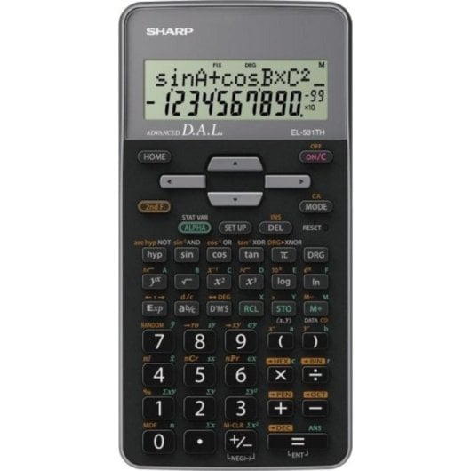 Calculatrice scientifique Sharp EL-531TH Gris 273 fonctions 2 lignes
