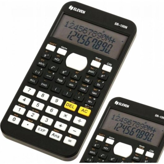 Calculadora científica Eleven SR135N 240 funções multilinha