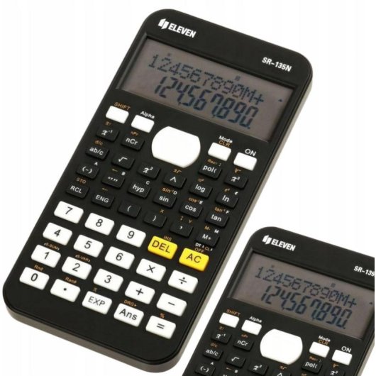 Calculadora científica Eleven SR135N 240 funções multilinha