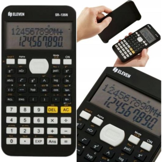 Calculadora científica Eleven SR135N 240 funções multilinha