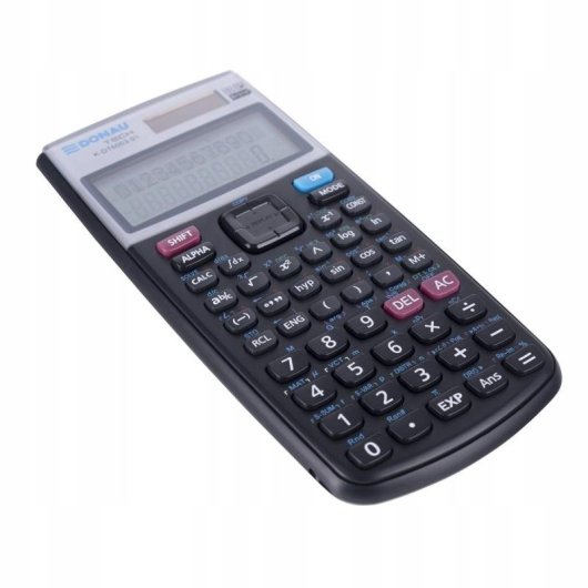 Calculatrice scientifique Donau 401 fonctions 164x84x19 mm noir