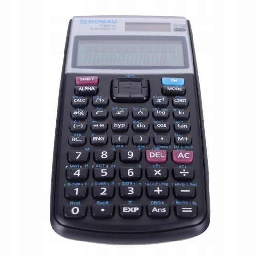 Calculatrice scientifique Donau 401 fonctions 164x84x19 mm noir