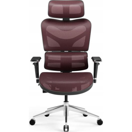 Silla de oficina Diablo Chairs V-Commander Negro y rojo