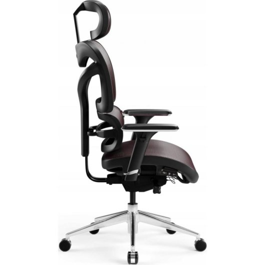 Silla de oficina Diablo Chairs V-Commander Negro y rojo