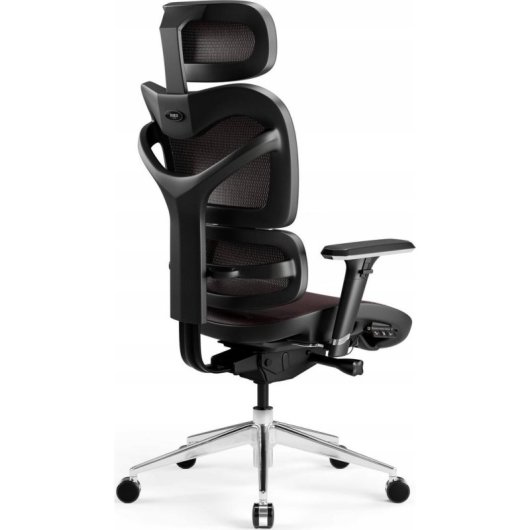 Silla de oficina Diablo Chairs V-Commander Negro y rojo