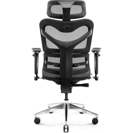 Silla de oficina Diablo Chairs V-Commander Czarno-szare