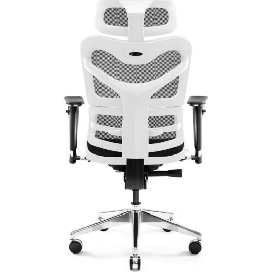 Fotol Diablo Chairs V-Commander Biało-czarne Ergonómico 140 kg