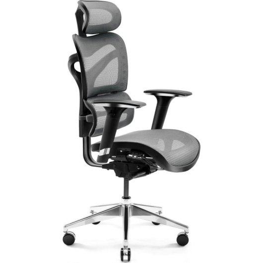 Fotol Diablo Chairs V-Commander Biało-czarne Ergonómico 140 kg