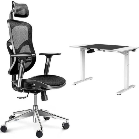 Silla de oficina Diablo Chairs V-Basic Negra