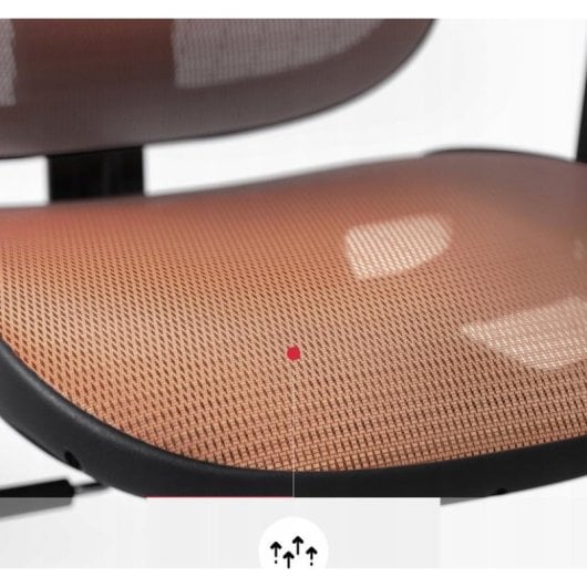 Cadeira de Escritório Ergonómica Diablo Chairs V-Basic Laranja