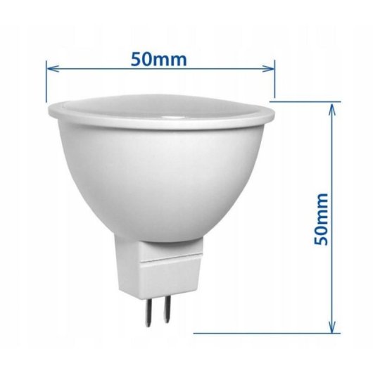 Fuente de Alimentación SpectrumLED WOJ 14549 4W GU5.3 Clase F Luz Neutral