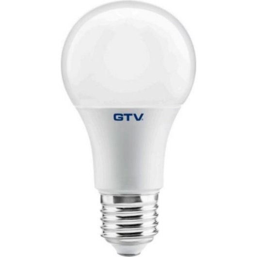 Bombilla LED GTV 3000K E27 10W 220-240V A60 Mleczny