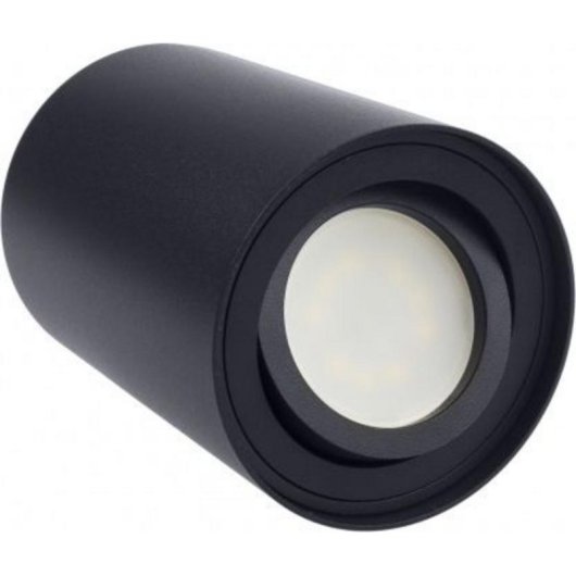 Lampe de plafond Maclean MCE422 B Aluminium Noir GU10 80x115mm