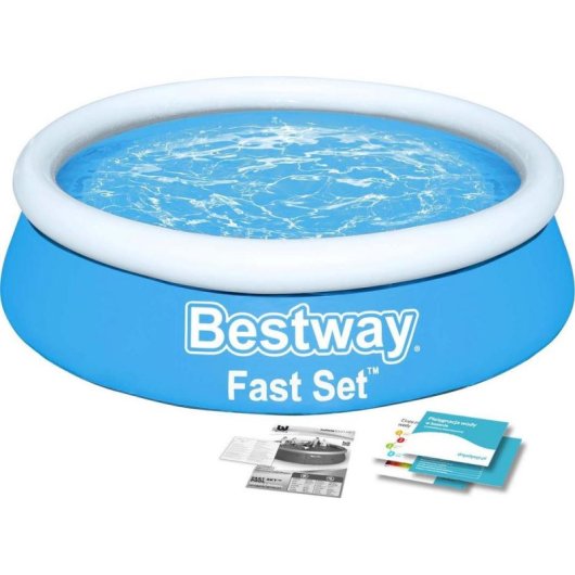 Piscina Bestway Fast Set 183 cm Circular 940 L
