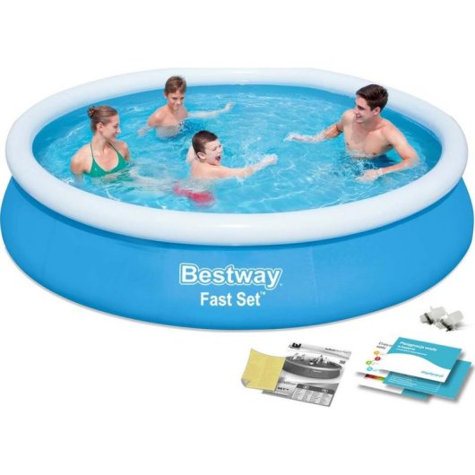 Piscina Bestway Fast Set 183 cm Circular 940 L