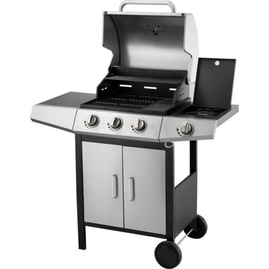 Barbacoa de gas Fieldmann FZG 3010 11.7 kW 4 quemadores 39 x 50.5 cm