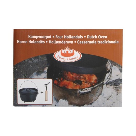Olla Hierro Fundido Esschert Design 3,5 L Negro