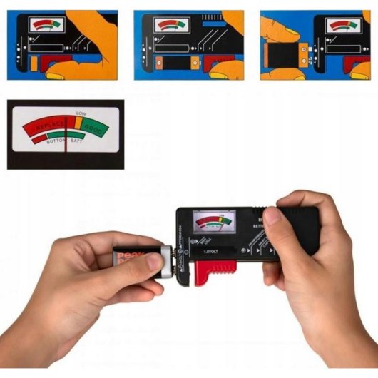 KELTIN BT-168D Digitaler Batterietester für Batterien und Akkus