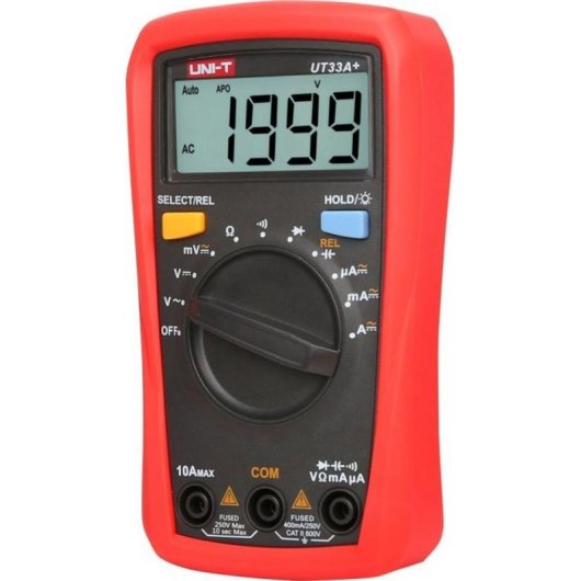 Miernik Uni-T UT33A+ mesure tension AC précision avancée