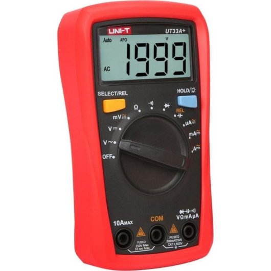 Miernik Uni-T UT33A+ mesure tension AC précision avancée