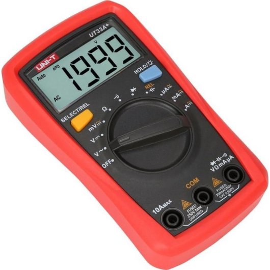 Miernik Uni-T UT33A+ mesure tension AC précision avancée