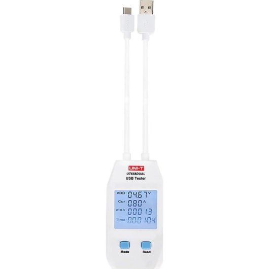 Tester de puertos USB Uni-T UT658 Dual