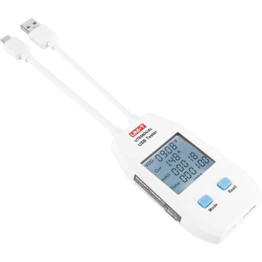 Tester de puertos USB Uni-T UT658 Dual
