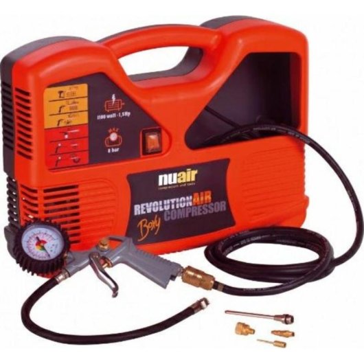 Compressore Nuair 8Bar 1100W Senza Serbatoio