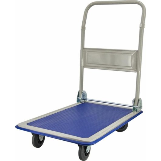 Carretilla de jardín AWTools AW23200 150 kg plataforma 73x47 cm