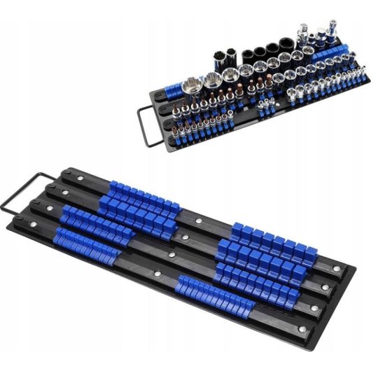 Organizador de chaves Hikoki SATRA para soquetes 1/4" 3/8" 1/2"