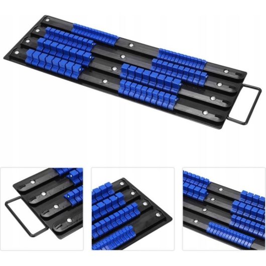 Organizador de chaves Hikoki SATRA para soquetes 1/4" 3/8" 1/2"