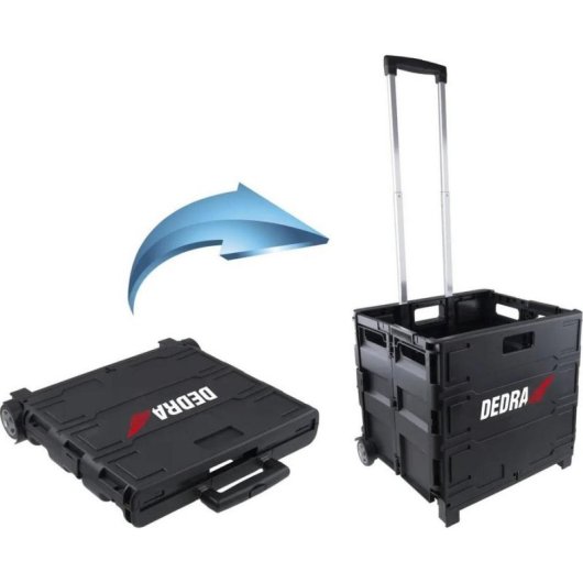 Carrinho de ferramentas Dedra N1000 67 litros 35 kg
