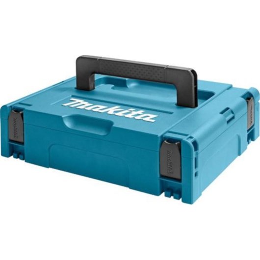 Caixa de Ferramentas Makita Makpac Typ 2 Plástico Preto e Azul 395 x 295 x 157 mm