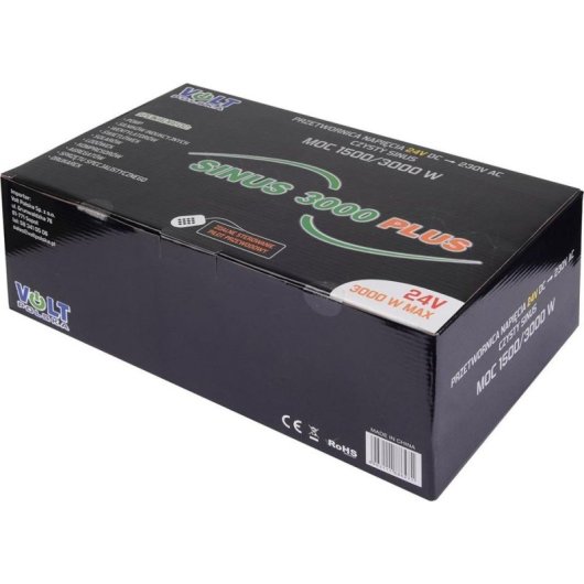 Fuente de Alimentación Volt SINUS PLUS 3000 24/230V 3000W con Panel Remoto