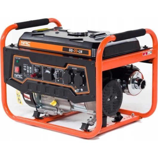 Generador eléctrico Sourcing GG-20-LN 2200 W monofásico con arranque eléctrico y AVR