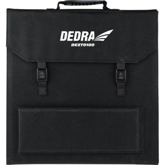 Panel Solar Dedra DEZT0100 100W 4 Puertos DC USB Plegable Portátil