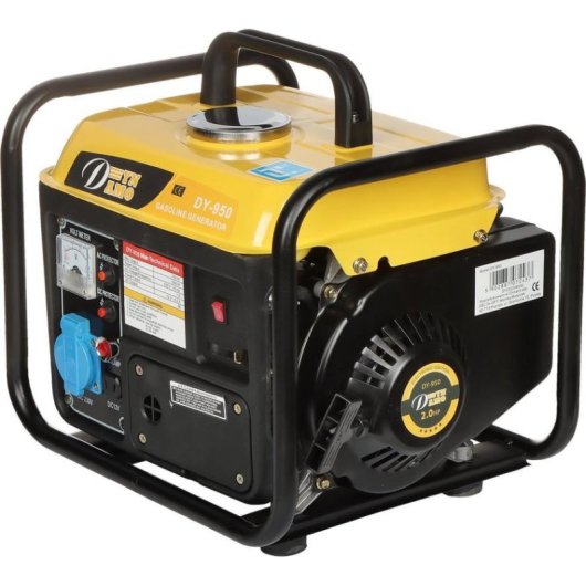 Generador eléctrico Delta DY-950 750W 1-fásico con AVR y arranque manual