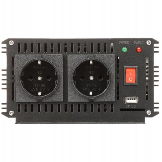 Fuente de Alimentación Europower INV/24/2000/MS/S 2000W Eficiencia 88% con USB y Doble Schuko