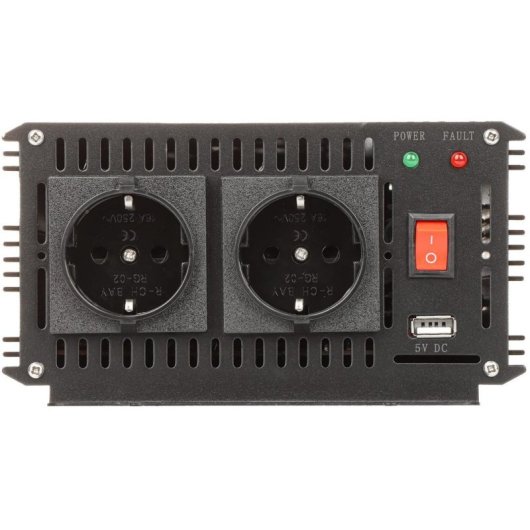 Fuente de Alimentación Europower INV/24/2000/MS/S 2000W Eficiencia 88% con USB y Doble Schuko
