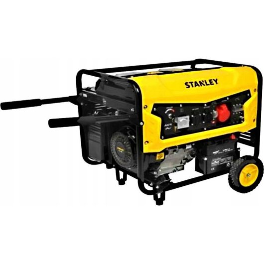 Gerador Stanley SG 5600 5,5 kW Trifásico com Arranque Elétrico e AVR EURO 5
