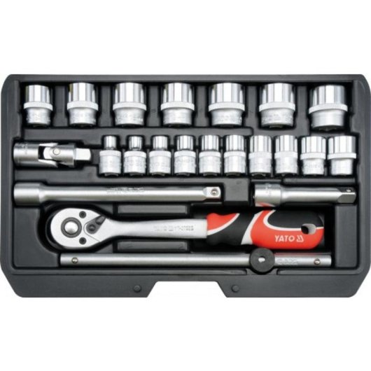 Satz mechanischer Werkzeuge Yato YT-38561 22 Werkzeuge Chrom-Vanadium-Stahl