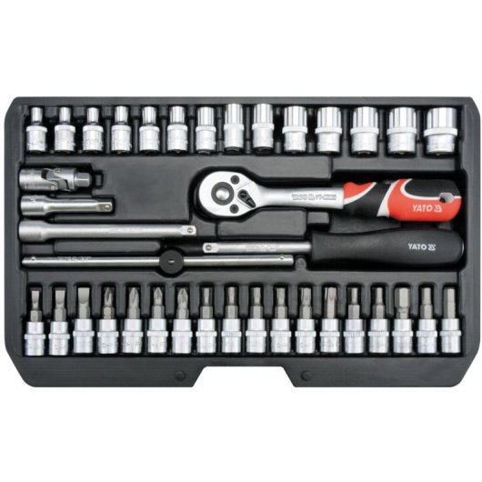 Conjunto de ferramentas mecânicas Yato YT-14471 38 peças com estojo