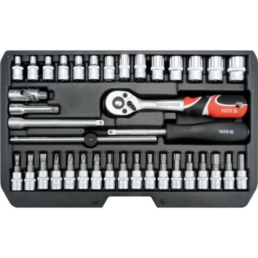 Conjunto de ferramentas mecânicas Yato YT-14471 38 peças com estojo