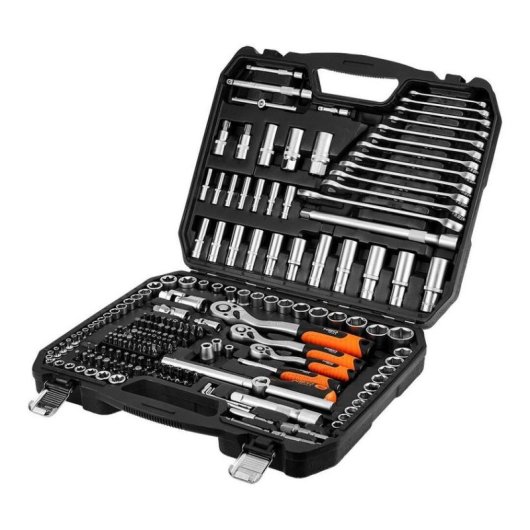 Conjunto de ferramentas Neo 10-220 220 peças com maleta