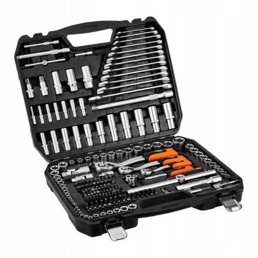 Conjunto de ferramentas Neo 10-220 220 peças com maleta