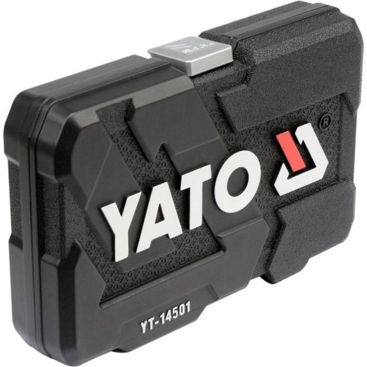 Jogo de chaves de tubo Yato YT-14501 56 peças cromo-vanádio