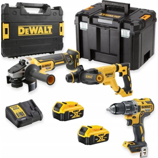 Kit de ferramentas Dewalt 8 peças 18V DCK327P2T com 2 baterias 5Ah