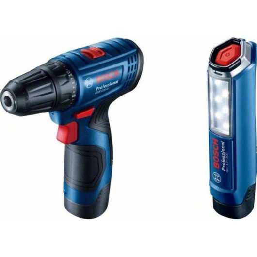 Chave de fendas Bosch GSR 120-LI 12V 2 Ah 2 baterias