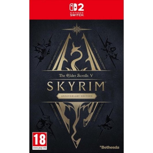 The Elder Scrolls V: Skyrim Anniversary Edition Code In A Box Para Nintendo Switch 2