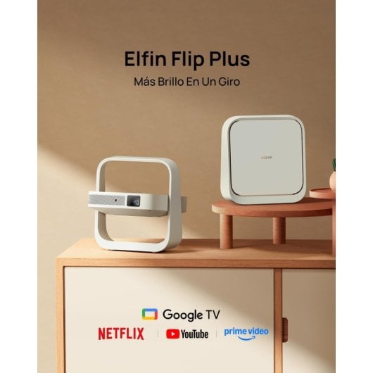 Projecteur XGIMI Elfin Flip Plus Full HD 500 Lúmenes 200" LED DLP Google TV Portable
